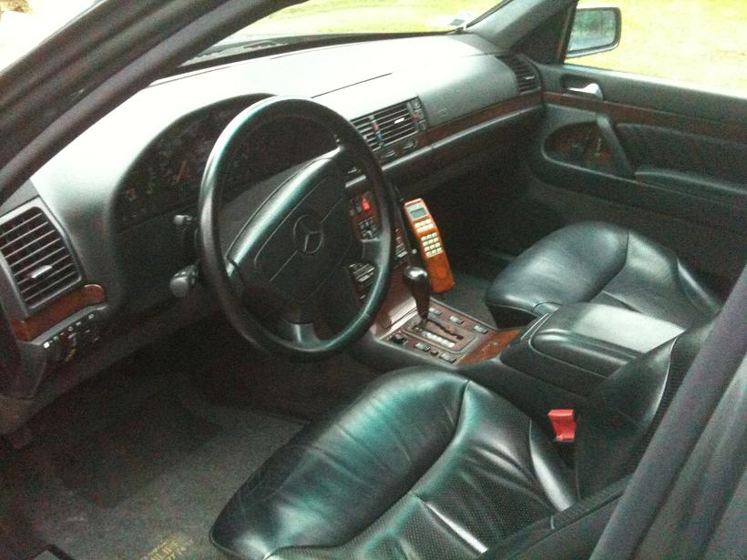 left hand car MERCEDES S CLASS S 600 V12 SE